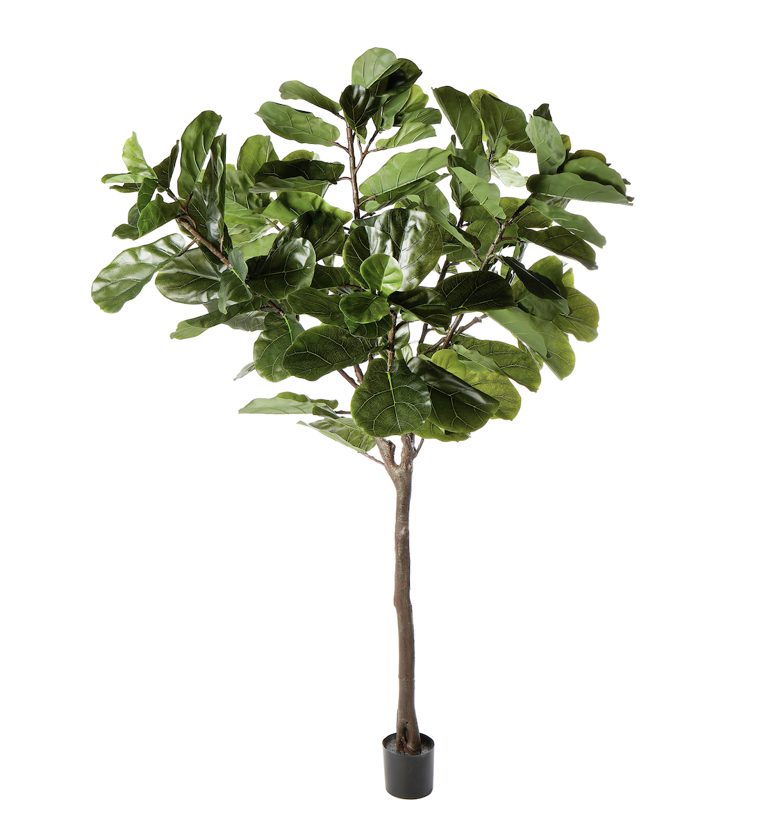 Artificial fiddle leaf plant