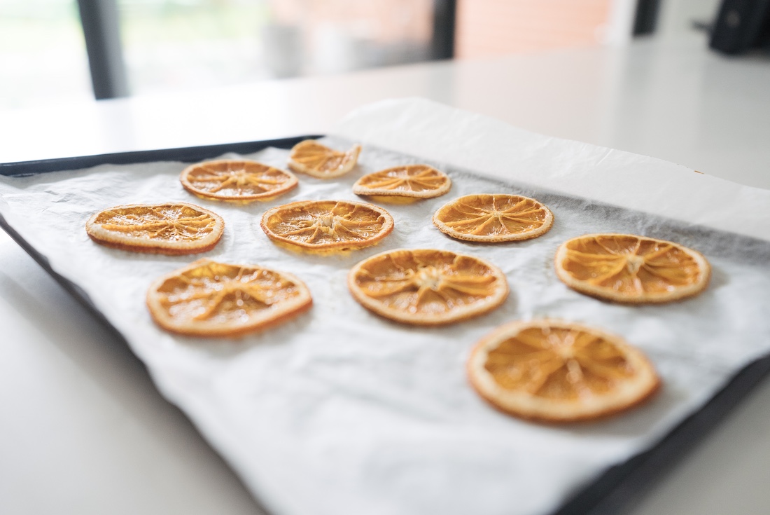 Dried orange slices