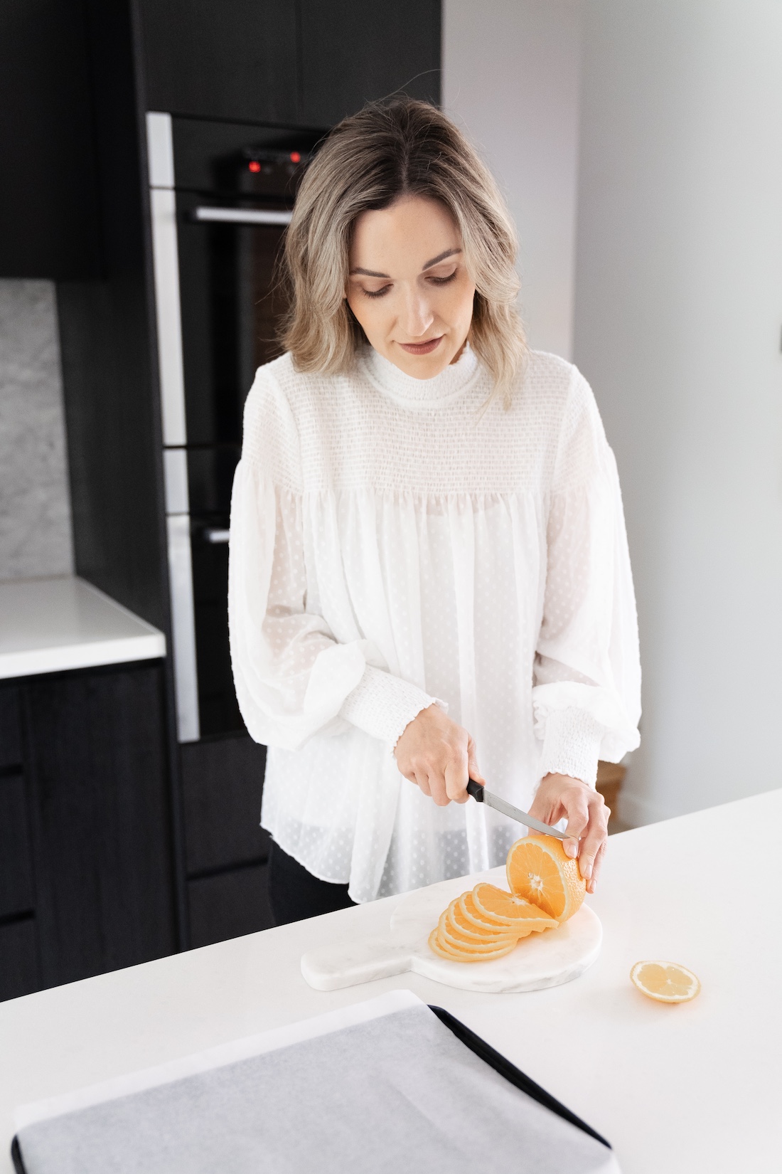 How to make dried orange slices