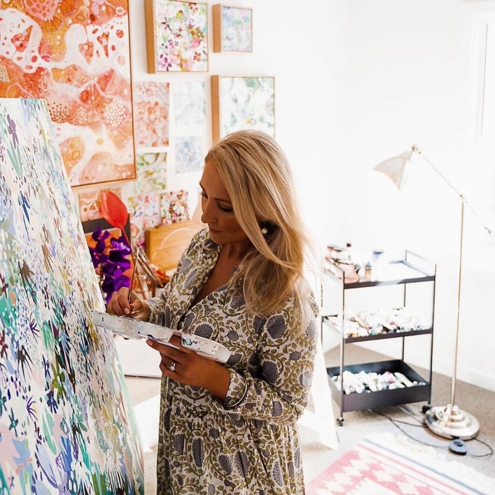 Alexandra Strong Art painting canvas