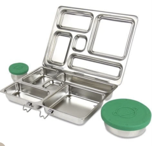 Large stainless steel lunch box