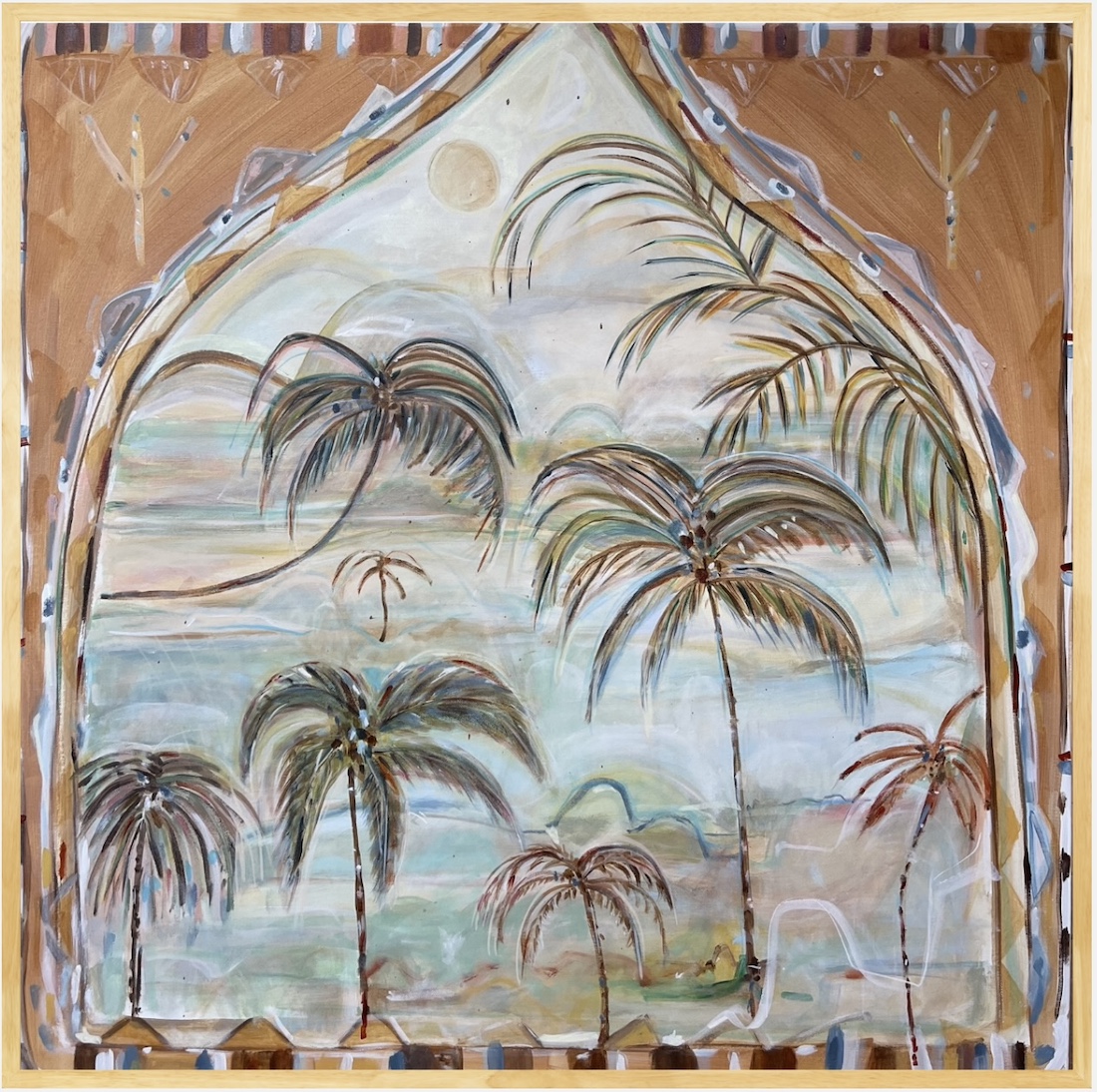 Maree Nic Art palm tree artwork
