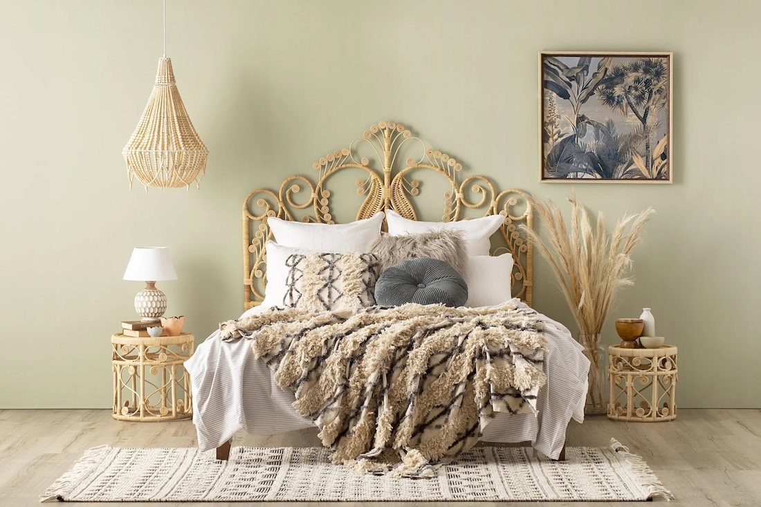 Decorative bedhead from Early Settler Where to buy stylish bedheads