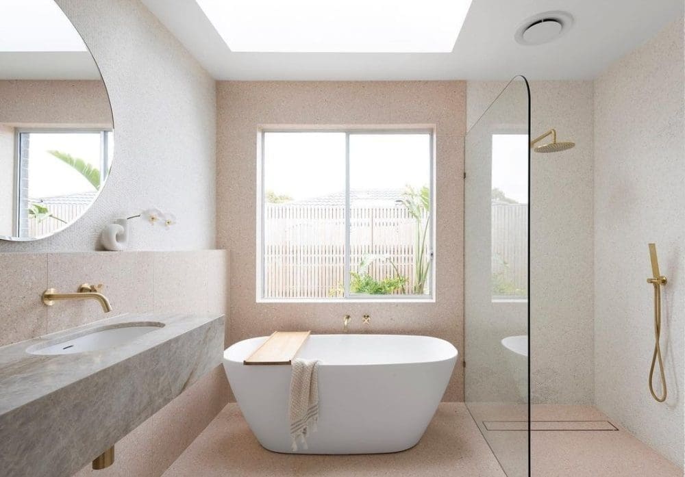 House of Harvee bathroom renovation - full bathroom