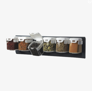 Wall mounted spice rack