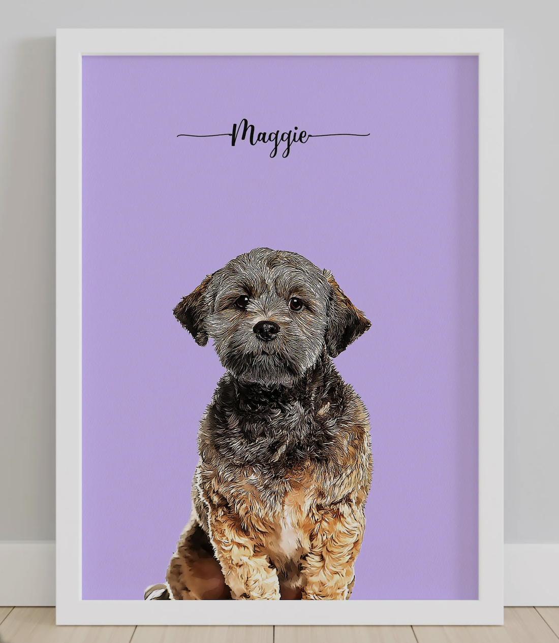 Custom portraits of pets