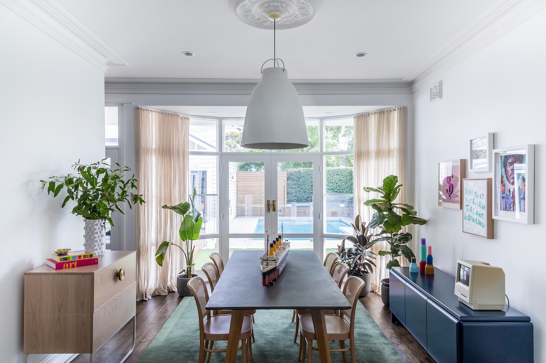 Carnegie Cottage dining room