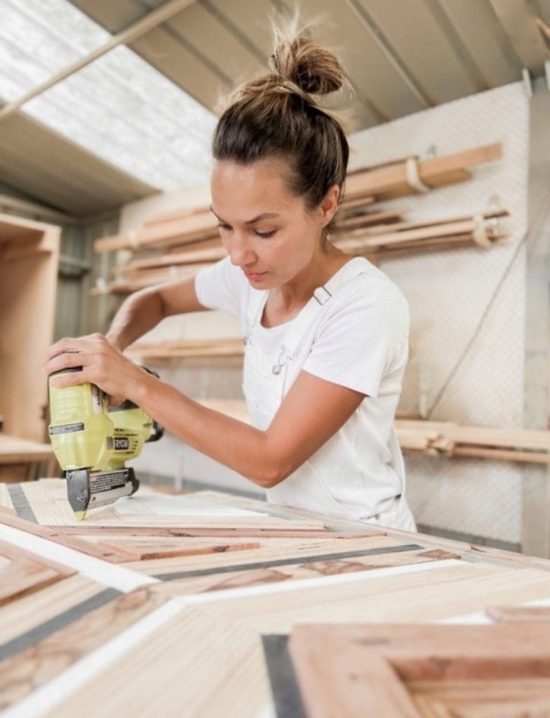 Studio Sarai making her art