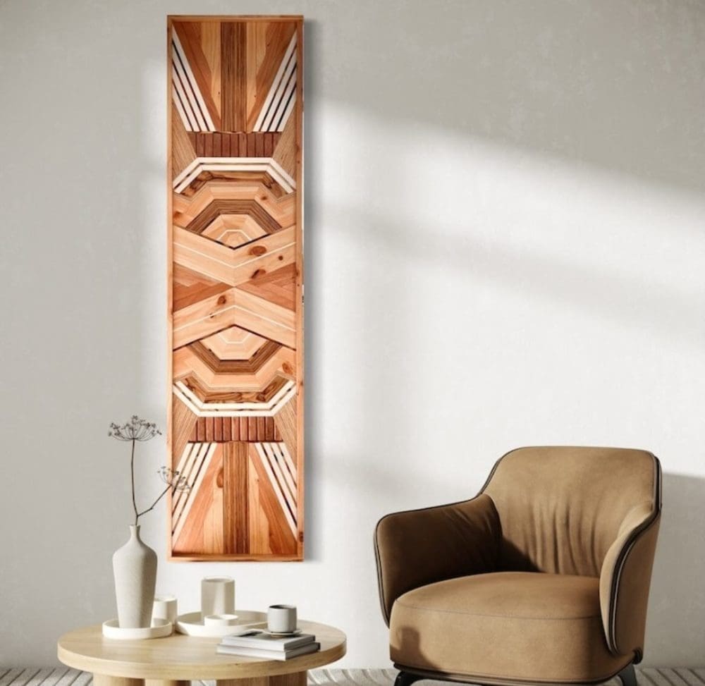 Wooden wall art