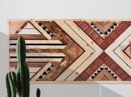 Studio Sarai timber mosaic art x style art