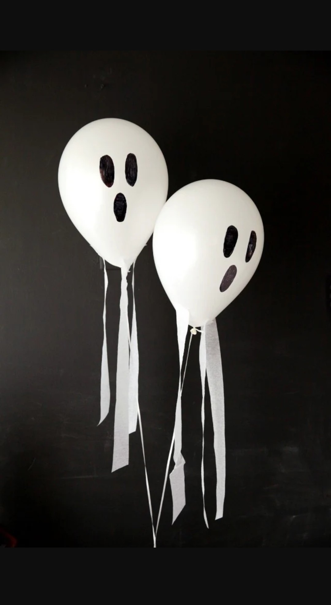 Ghost balloons