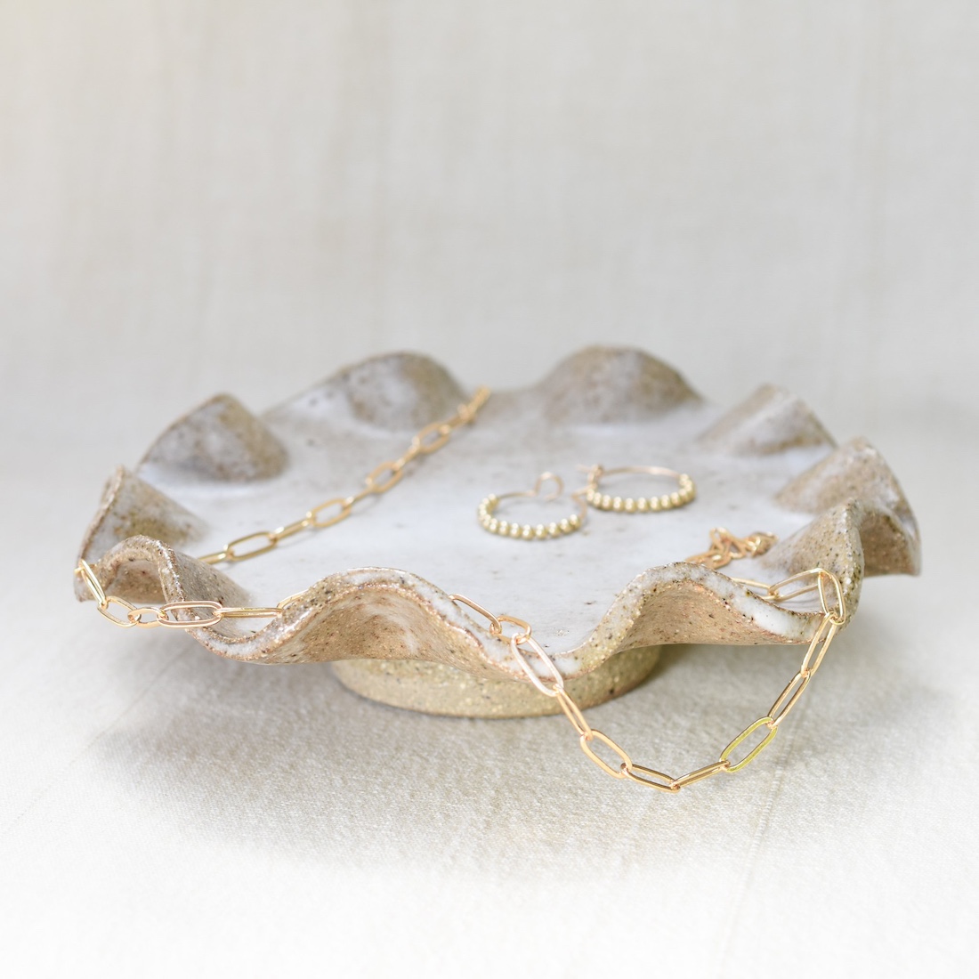 Ochre Ceramics jewellery dish