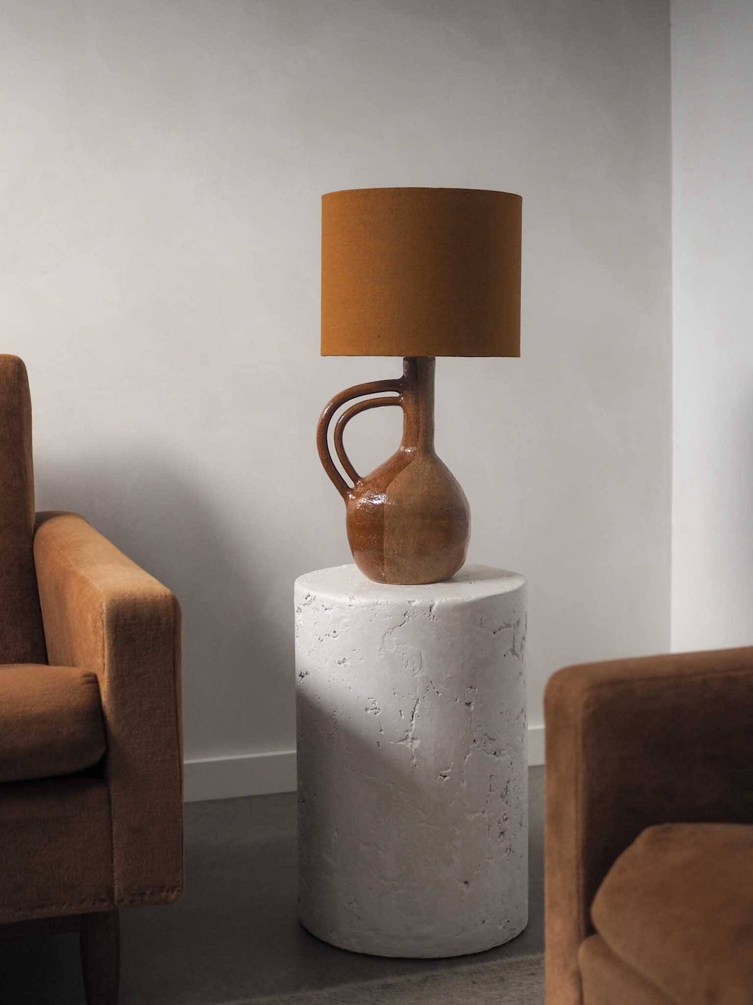 Lamp handmade by Ochre Ceramics