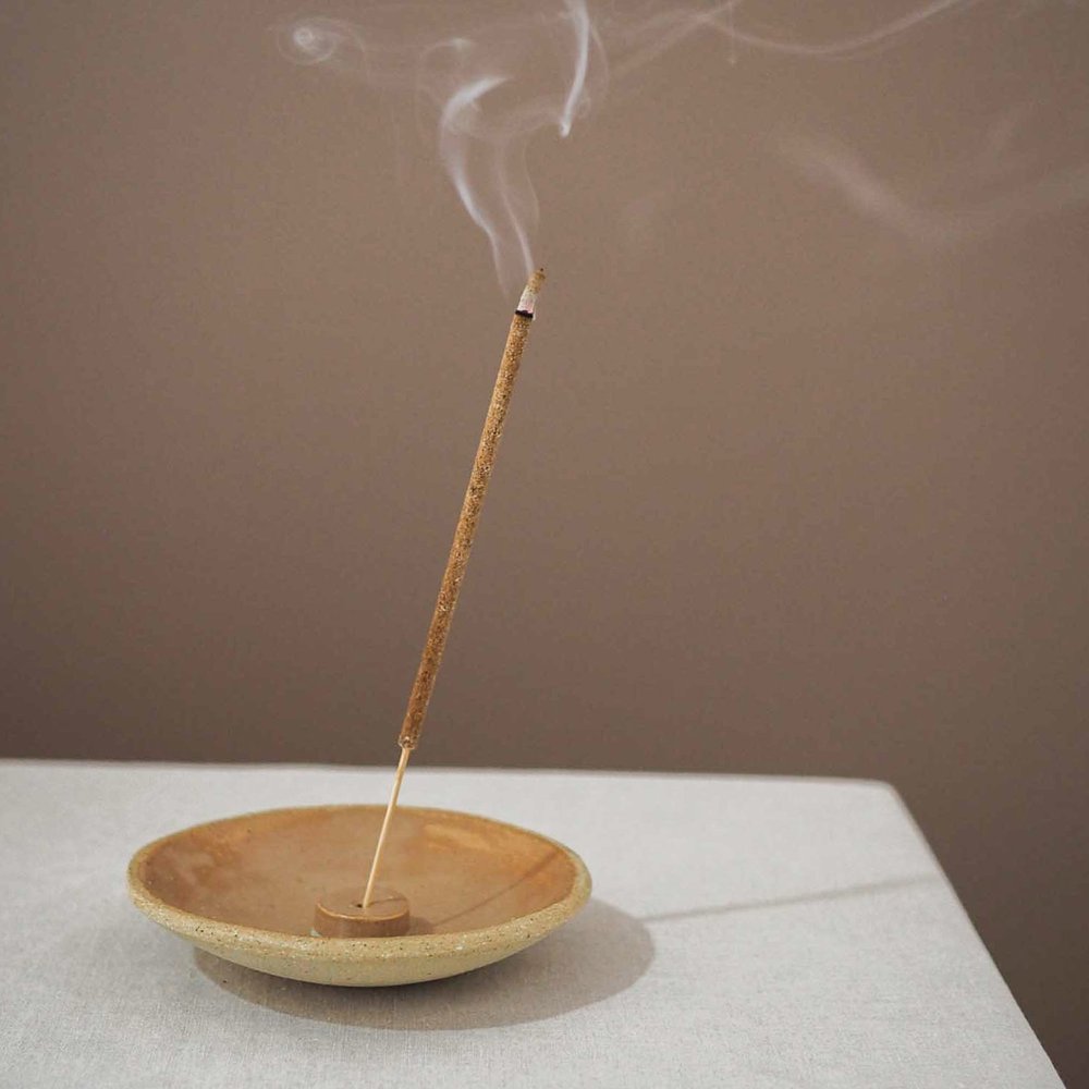 Ochre Ceramics incense stick dish