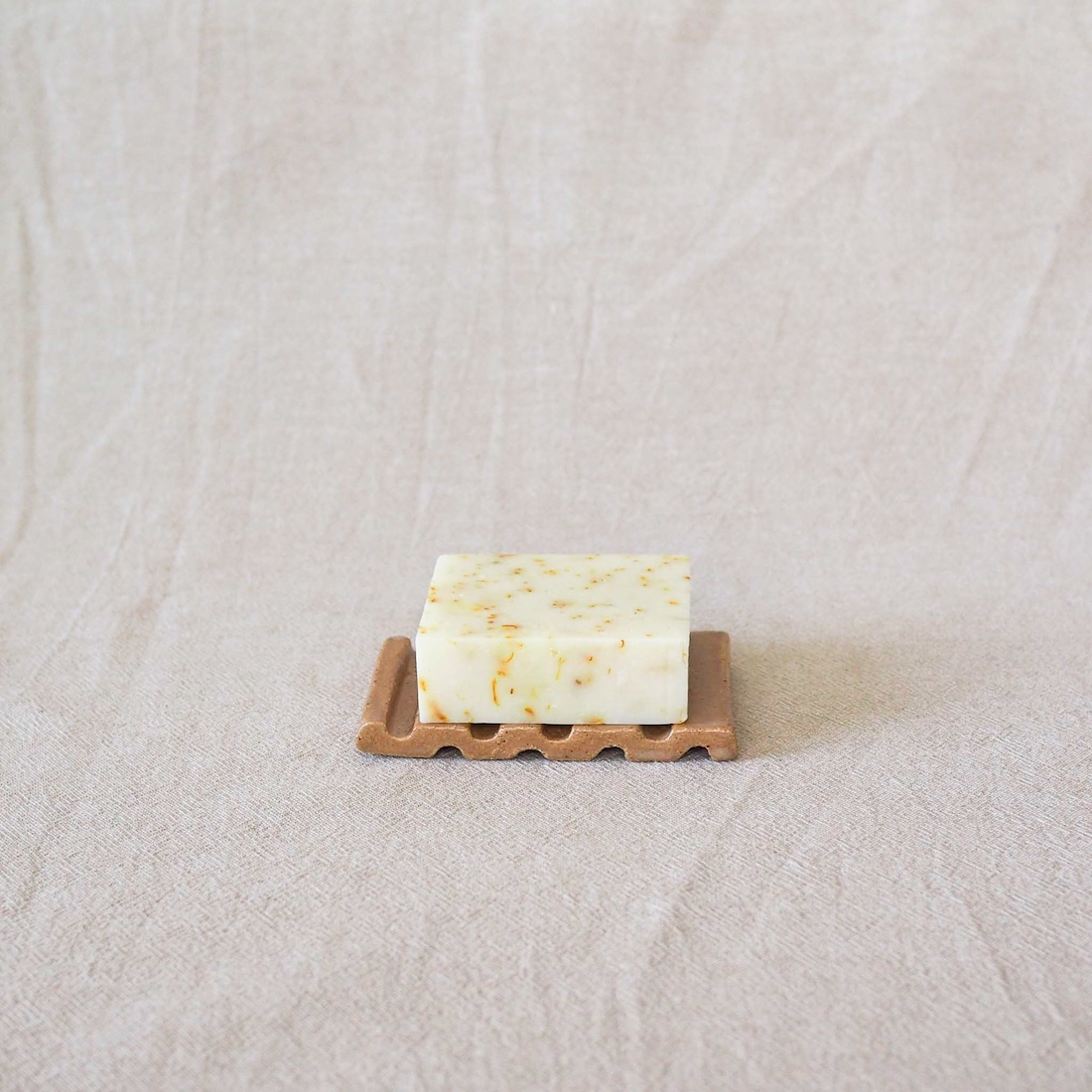 Soap dish by Ochre Ceramics