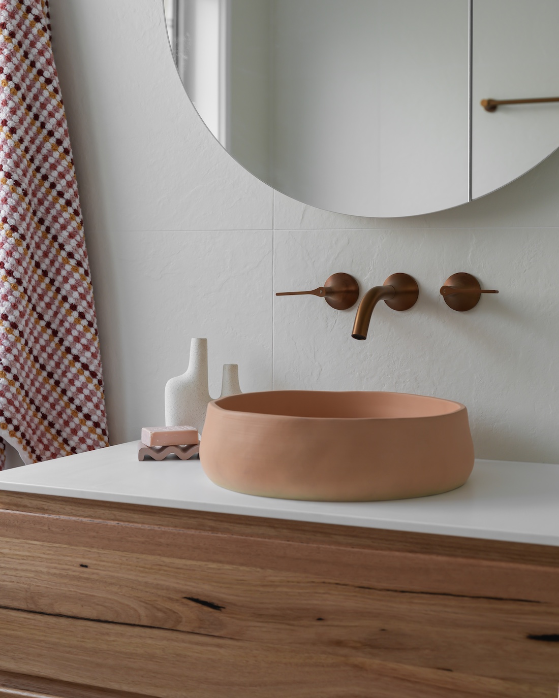 Organic bathroom basin