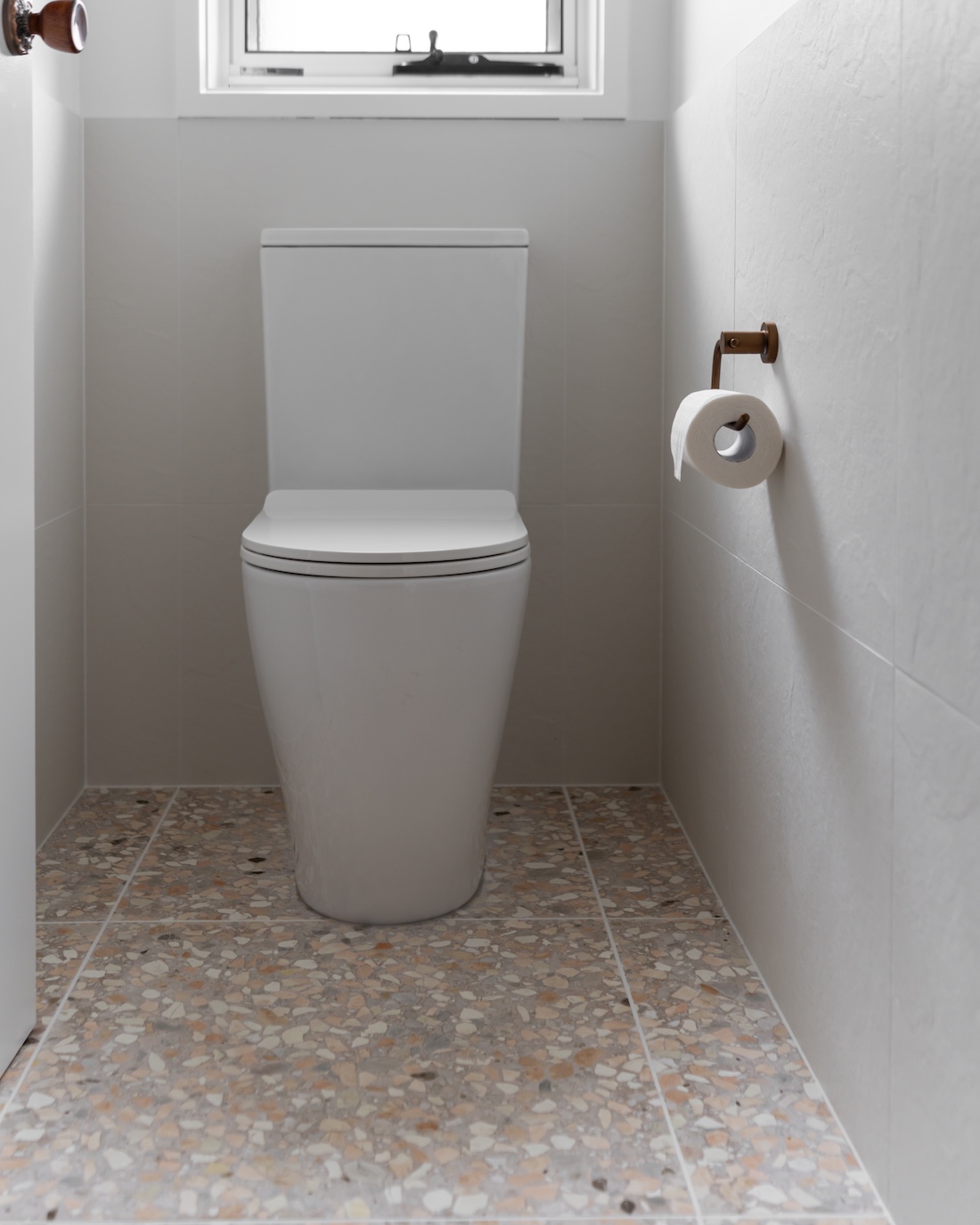 Terrazzo toilet