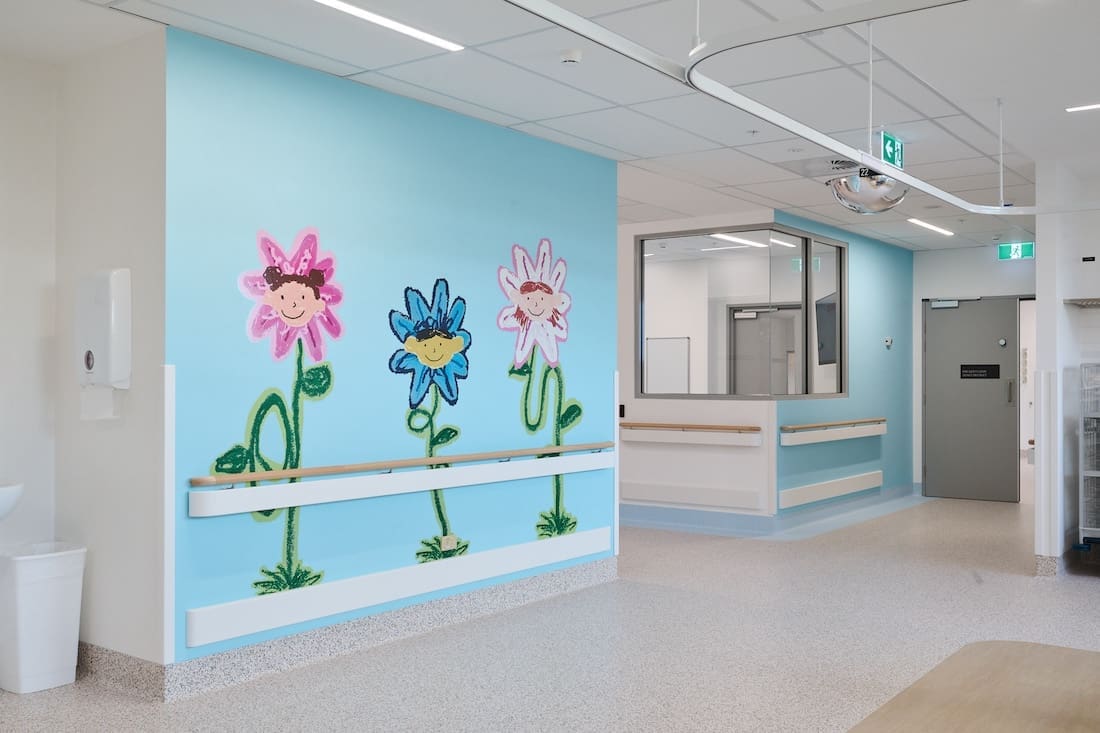 Flower art fun as seen in Canberra Hospital by Musonga Mbogo