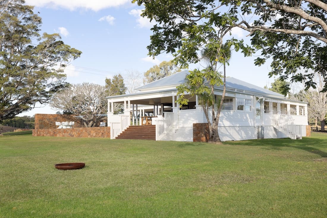 Exterior of renovated Rocklee House