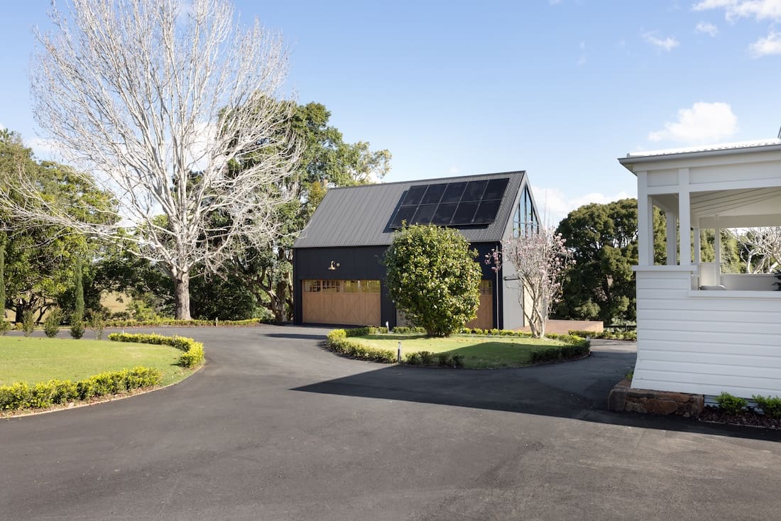 House and shed at Rocklee House