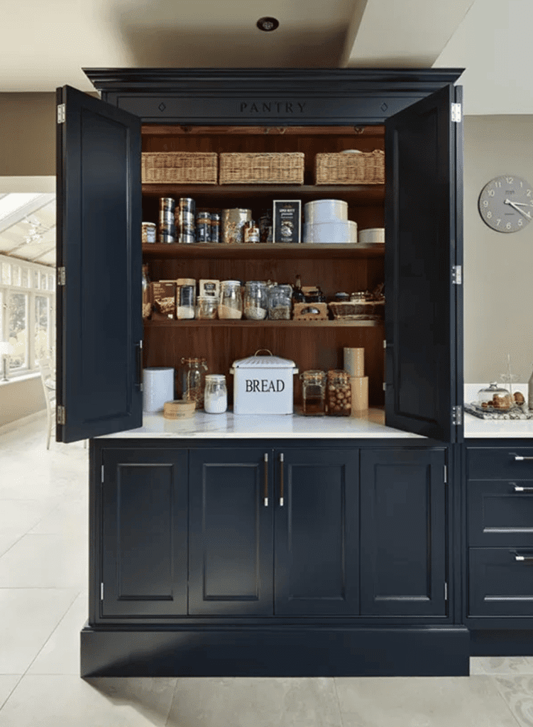 Dedicated space for storing small appliances