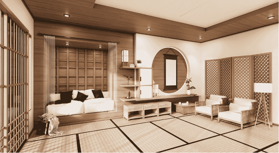 Japandi interior style