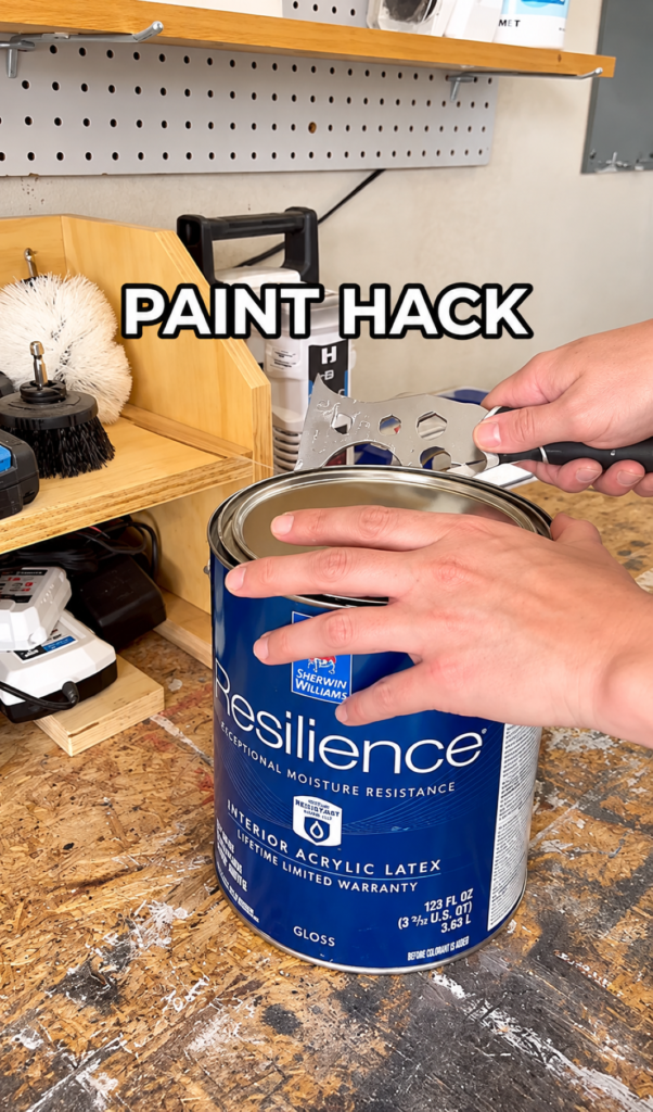Paint Can Opening Hack