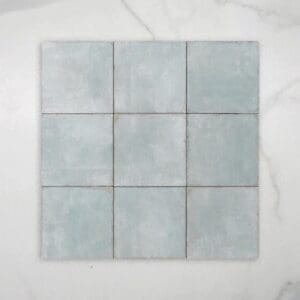 Ocean blue square tile