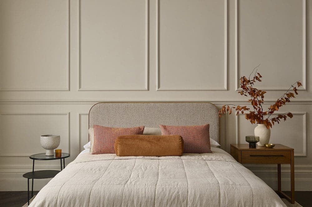 Heatherly Design, Louis ready made bed in sand