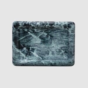 Green Verdi marble tray