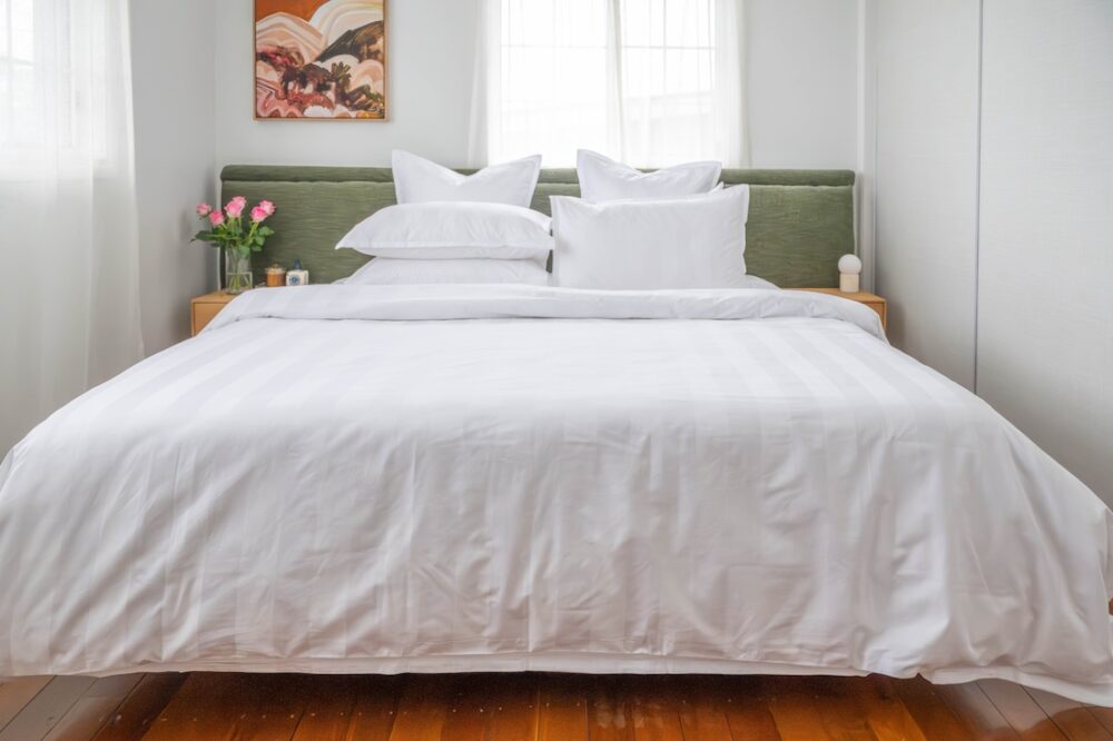 Create a hotel style bedroom at home