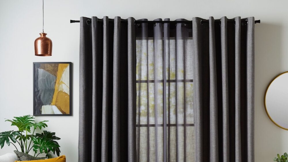 eyelet sheer curtains