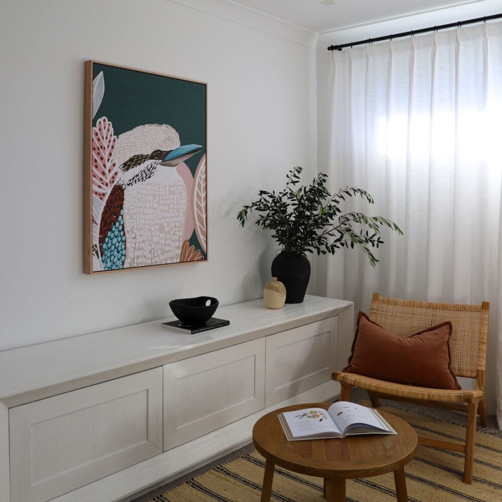 Haven Prints artwork showcasing a kookaburra