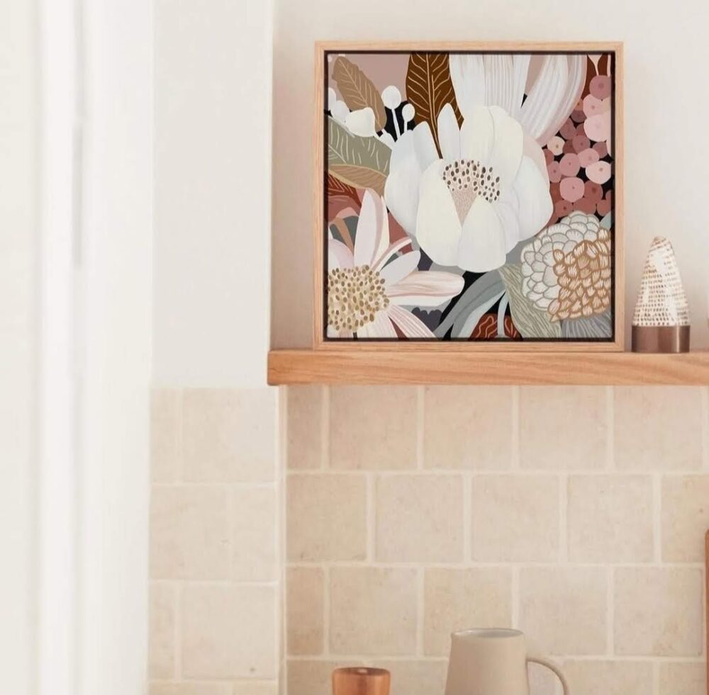 Haven Prints artwork small floral painting