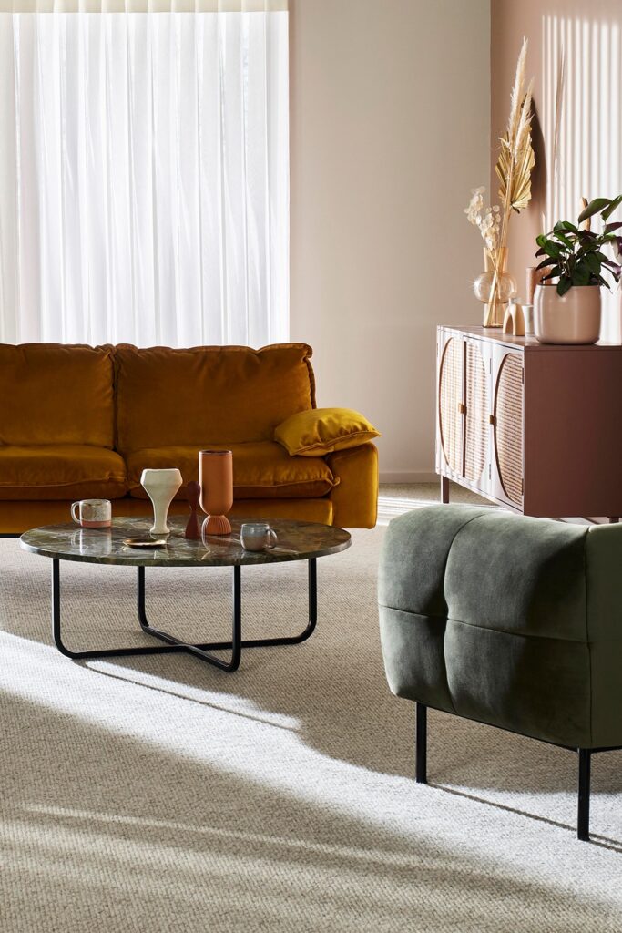 Carpet in living room