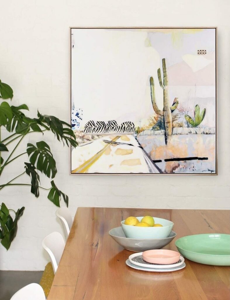 Cacti artwork by Georgie Wilson