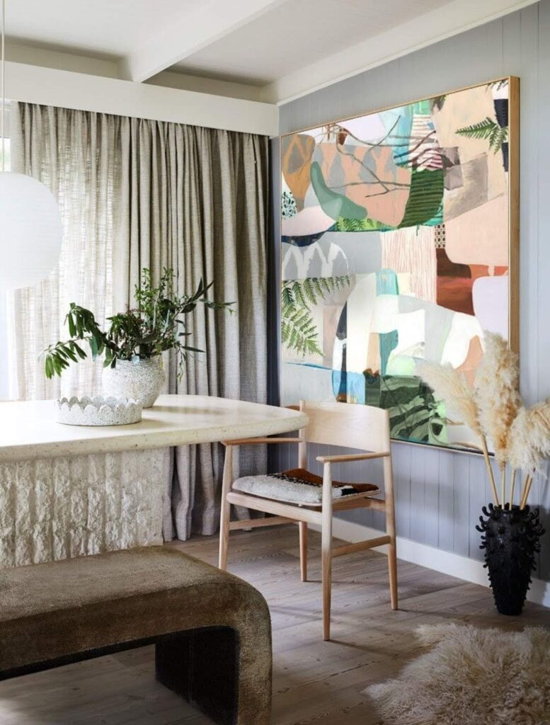 Fern abstract art by Georgie Wilson