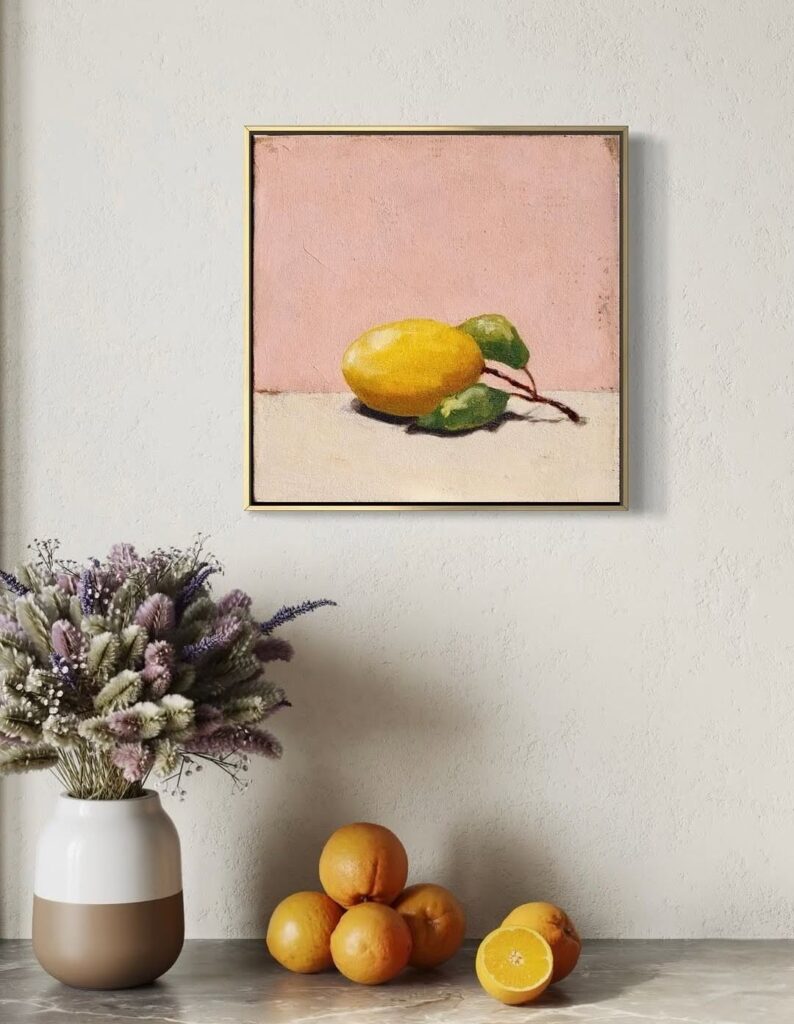 still life lemon by Karin Cutler