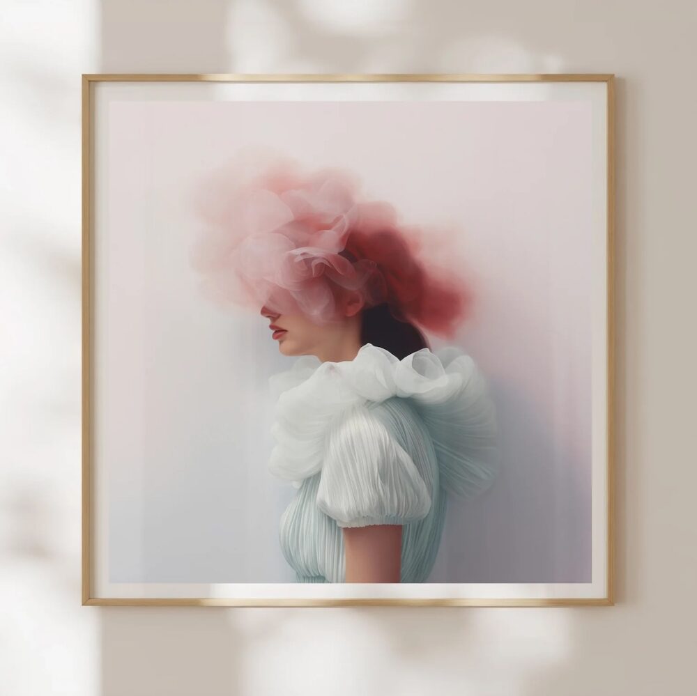 Alicia Bourley floaty and feminine art