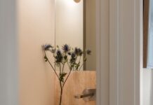 Powder room basin