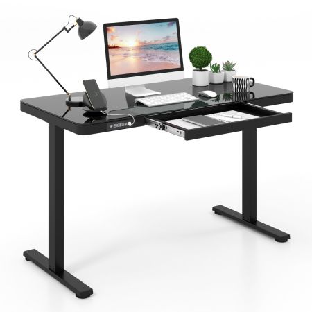 Ergonomic home office desk