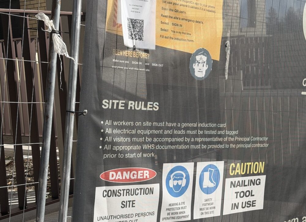 Construction safety