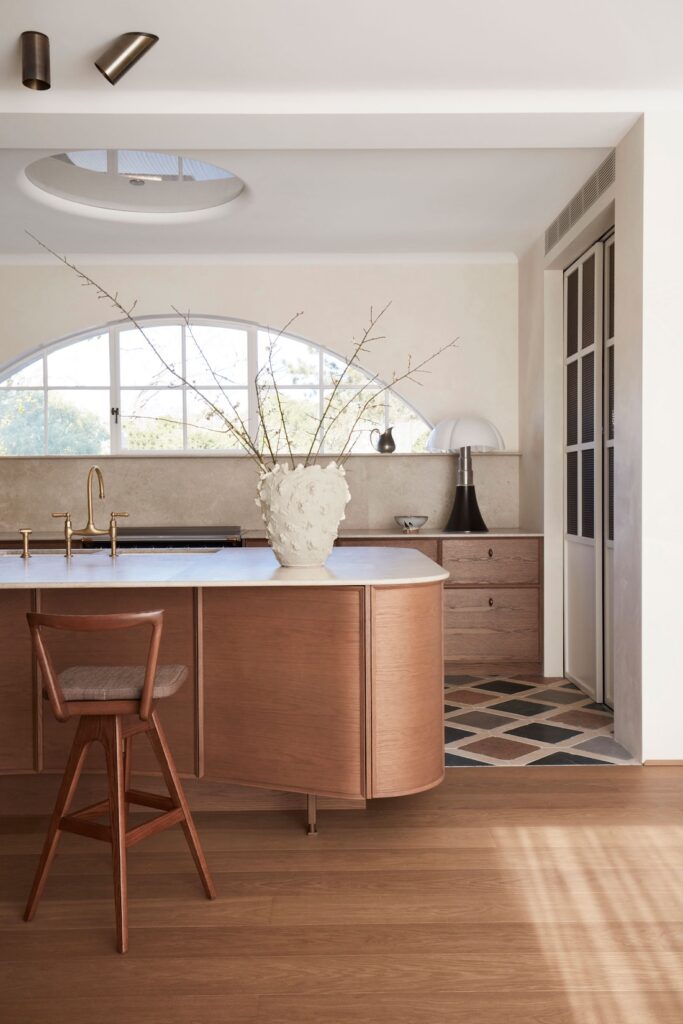 Danish bar stool by TH Brown