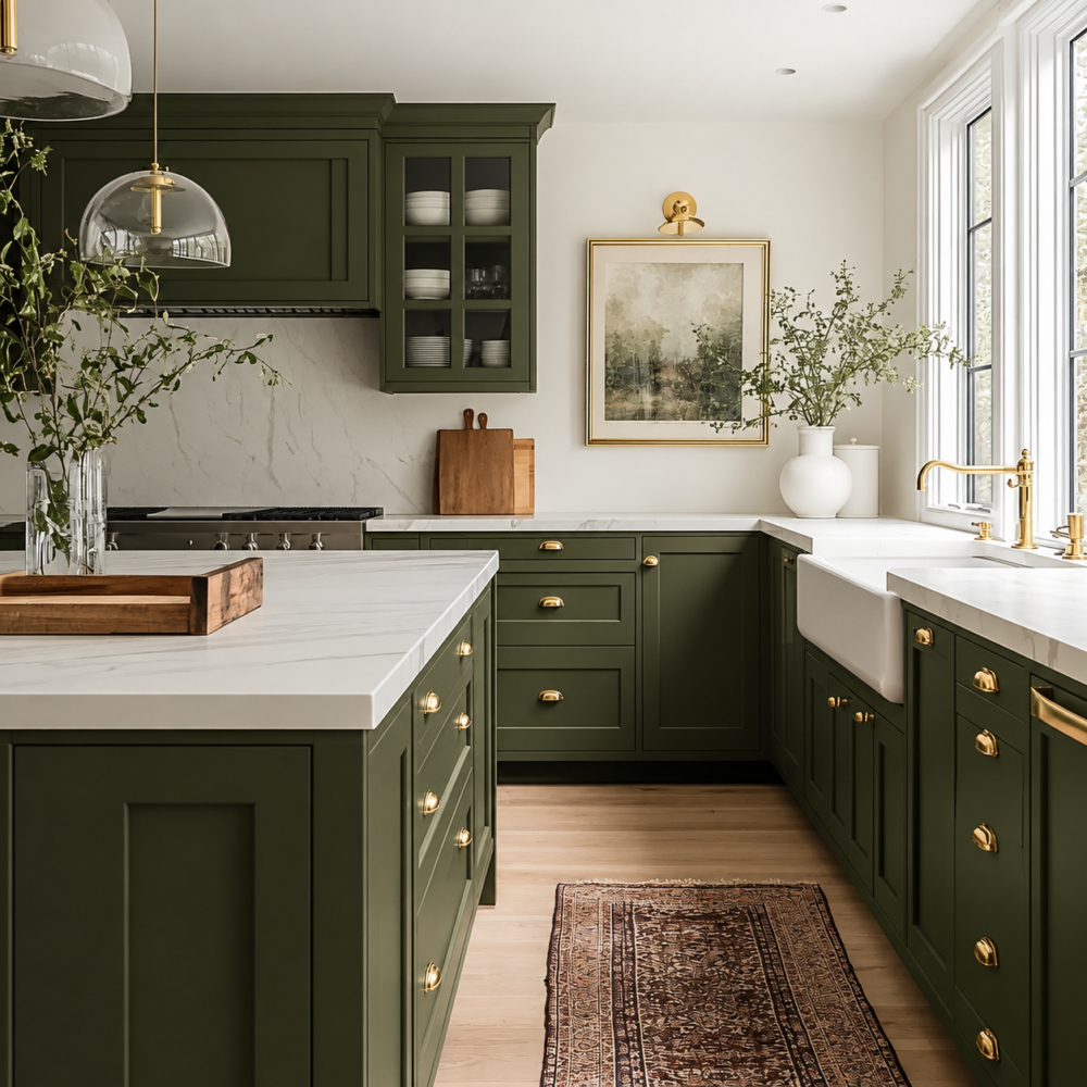 Green kitchen