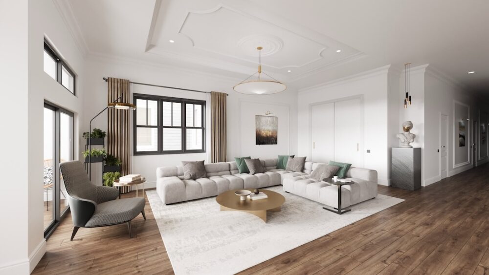 Interior rendering