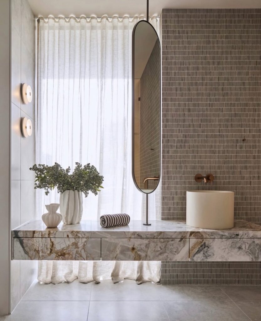 Luxury bathroom design